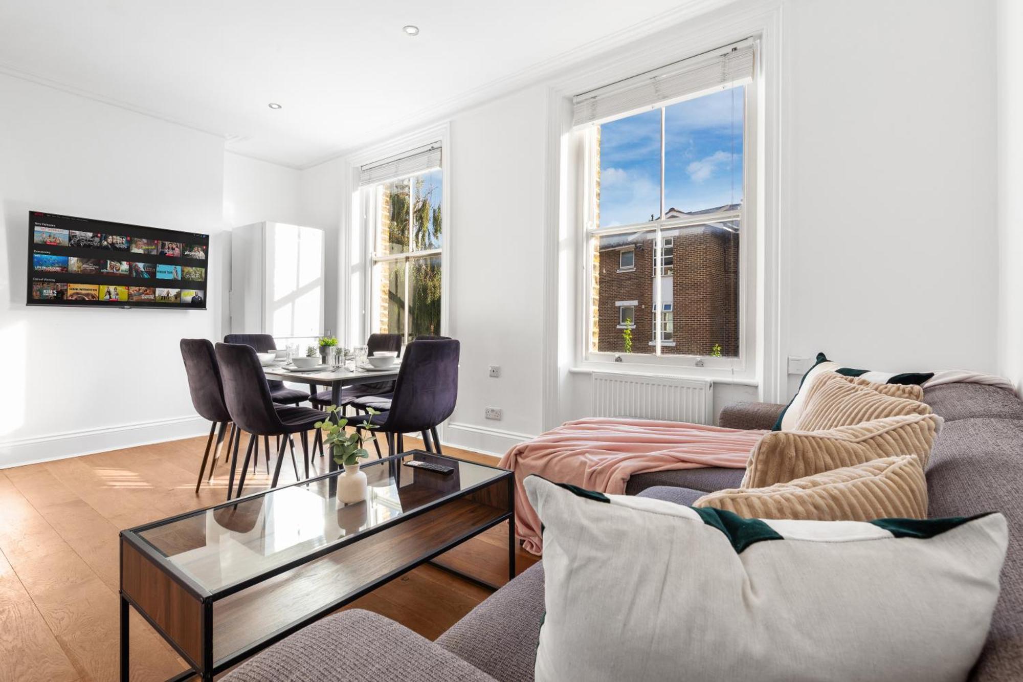 Luxury 4 Bedroom Flat With Stunning Shard View From Terrace In Central London! Next To Station, Sleeps 9 エクステリア 写真