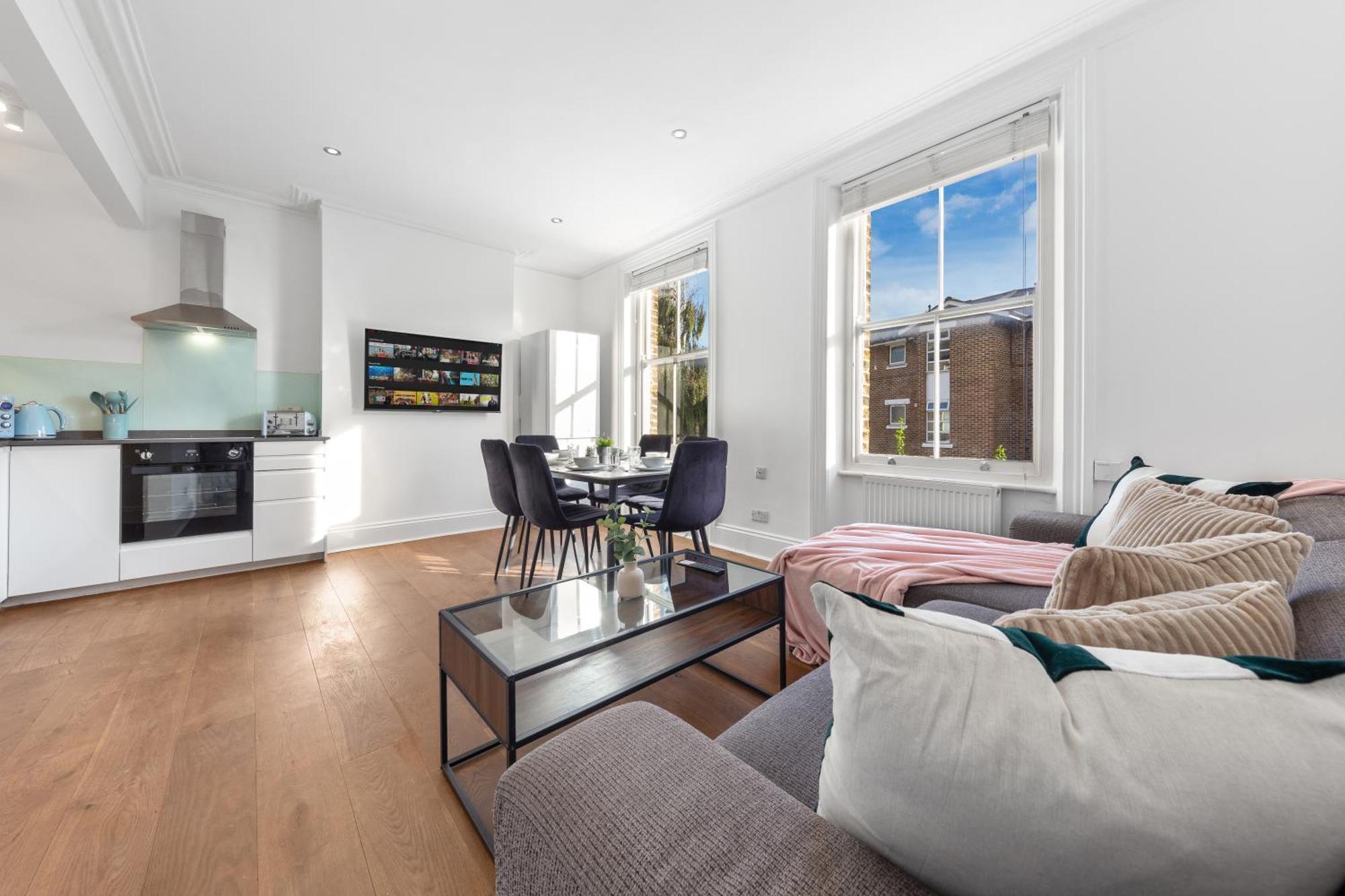 Luxury 4 Bedroom Flat With Stunning Shard View From Terrace In Central London! Next To Station, Sleeps 9 エクステリア 写真